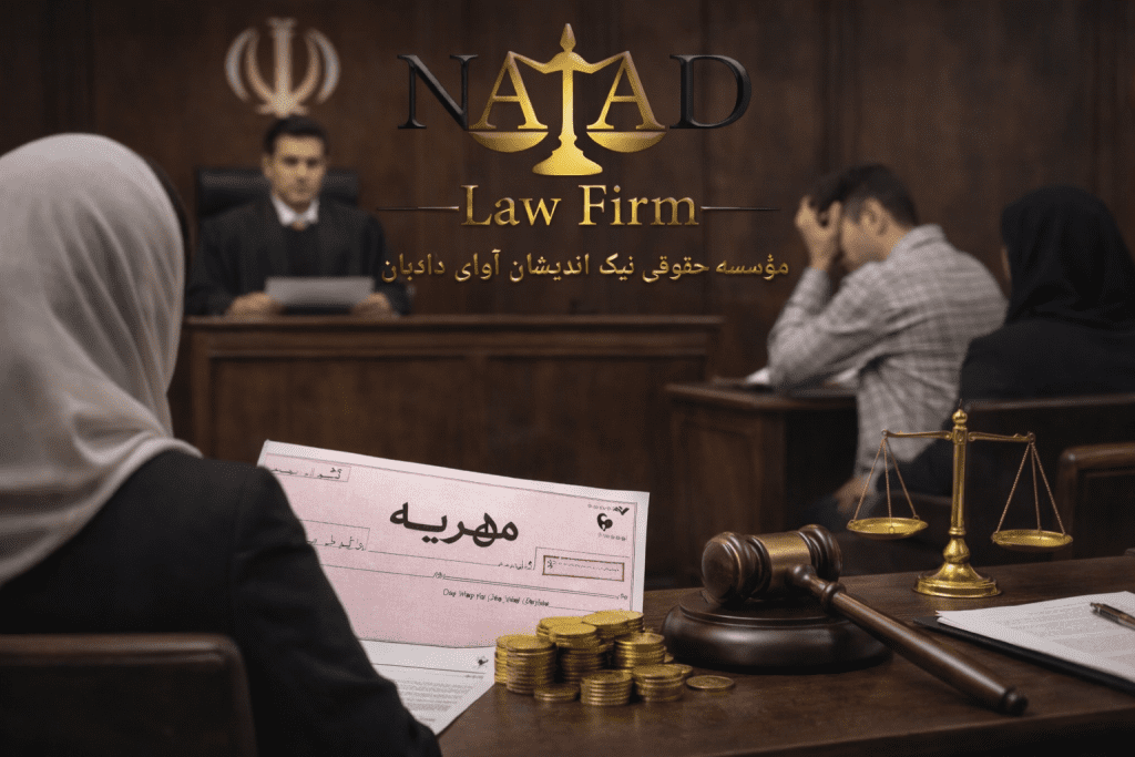 وکیل خانواده برای مهریه در شیراز